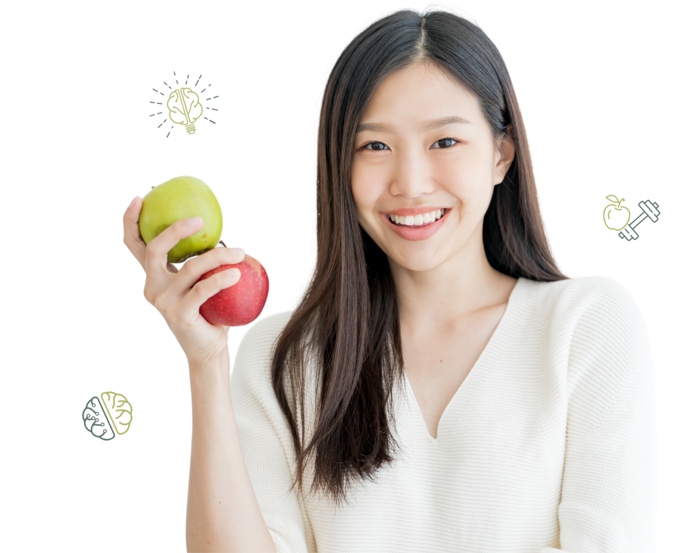 Nourish your mind and body Clinically balanced nutrition, optimized to fuel your energy levels, mood and overall wellbeing.